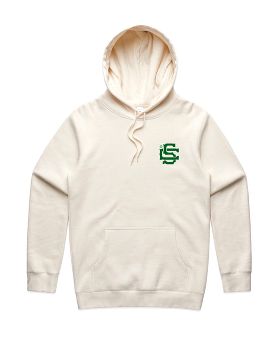 Monogram Hoodie - White