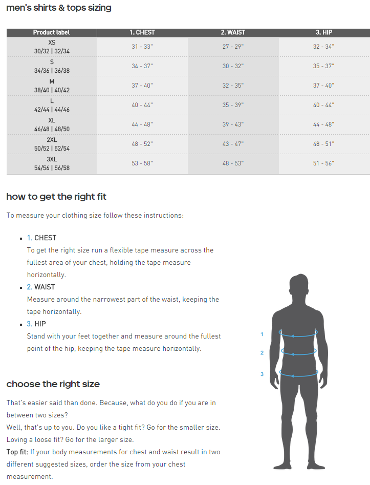 Adidas Men's Apparel Size Chart – Boater's Closet