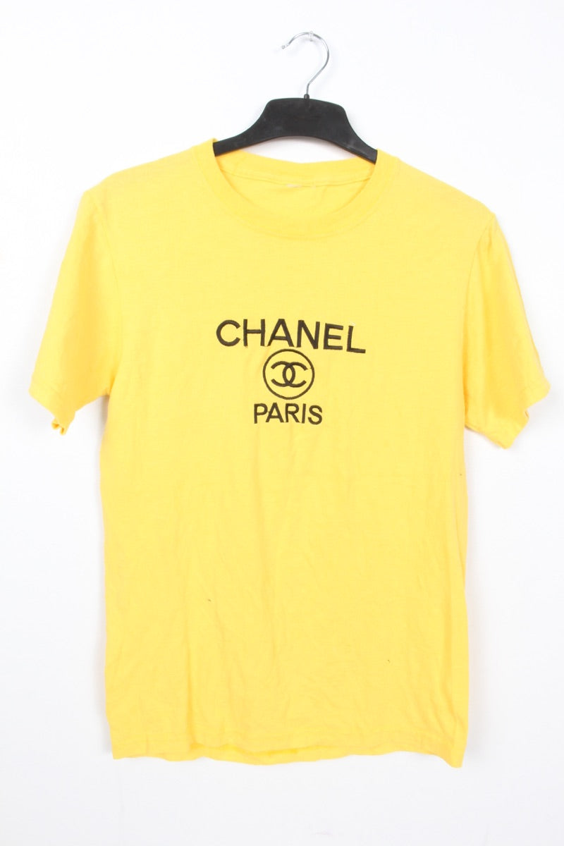 CHANEL PreOwned 19902000s CCembroidered Tshirt  Farfetch