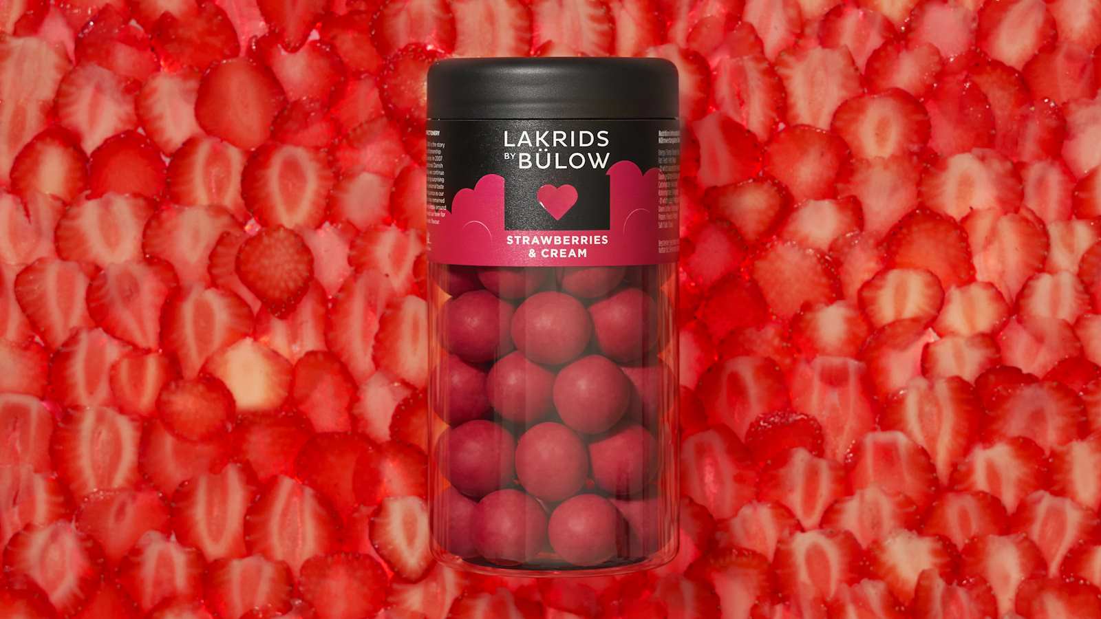 Lakrids love strawberry and cream