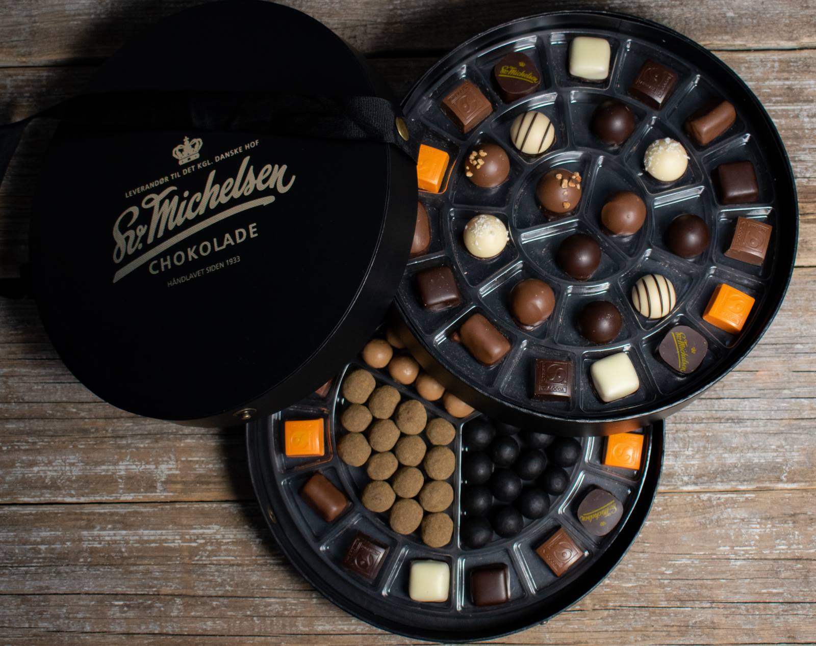 The Ultimate liquorice selection box. Danish Lakrids dragees, chocolates & truffles