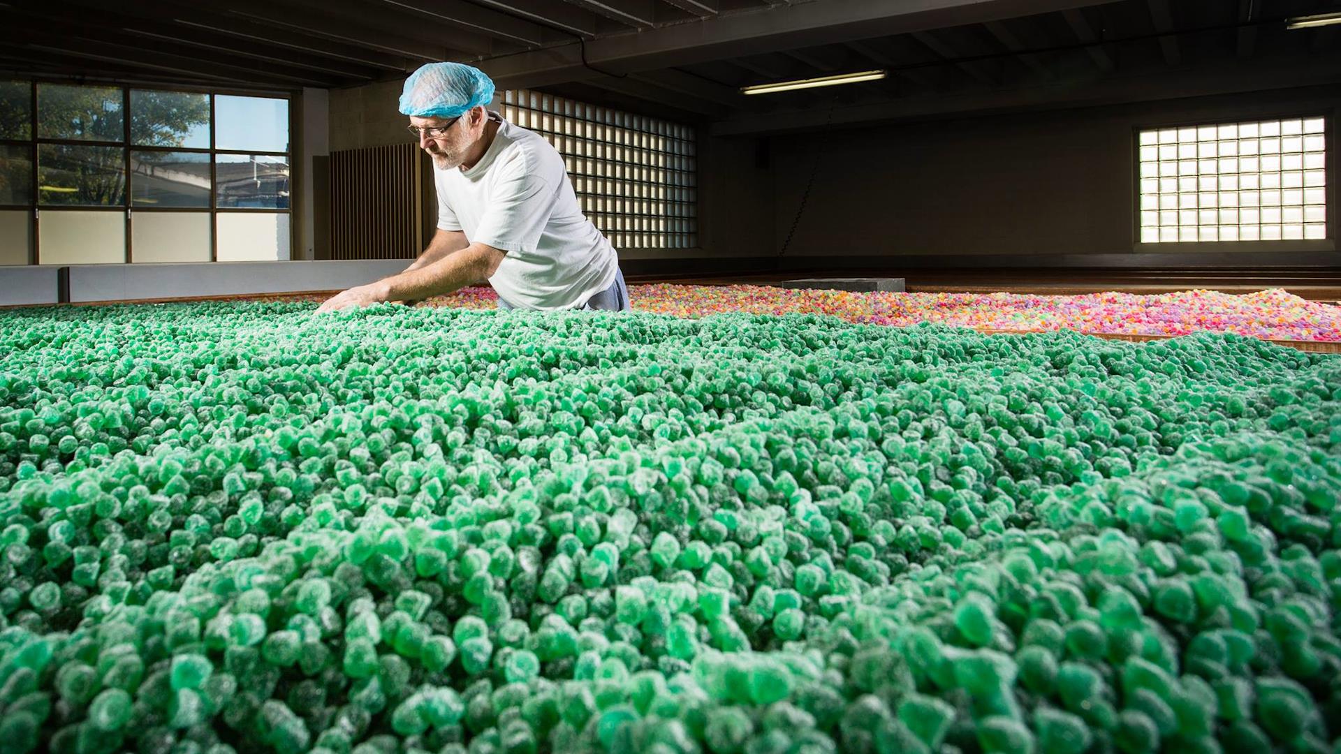 Joris sweets - drying table