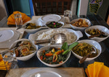 Yummy Sri Lankan food at yoga retreat