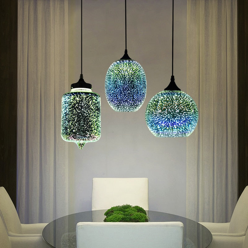 glass pendant lamp