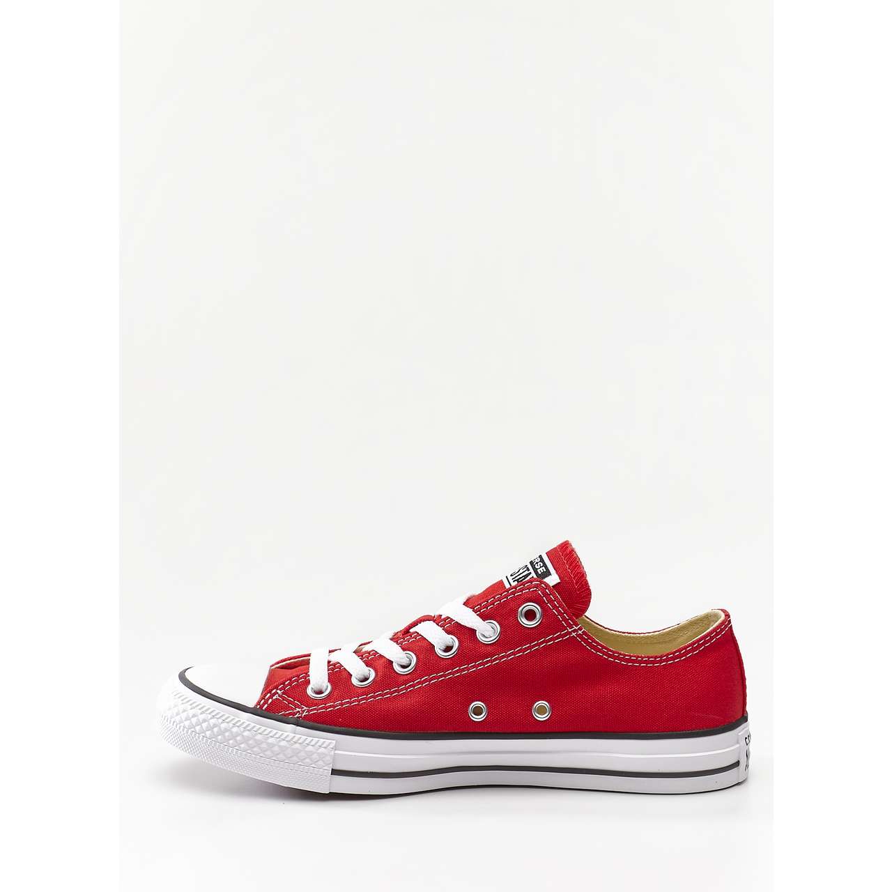 red chuck taylors low