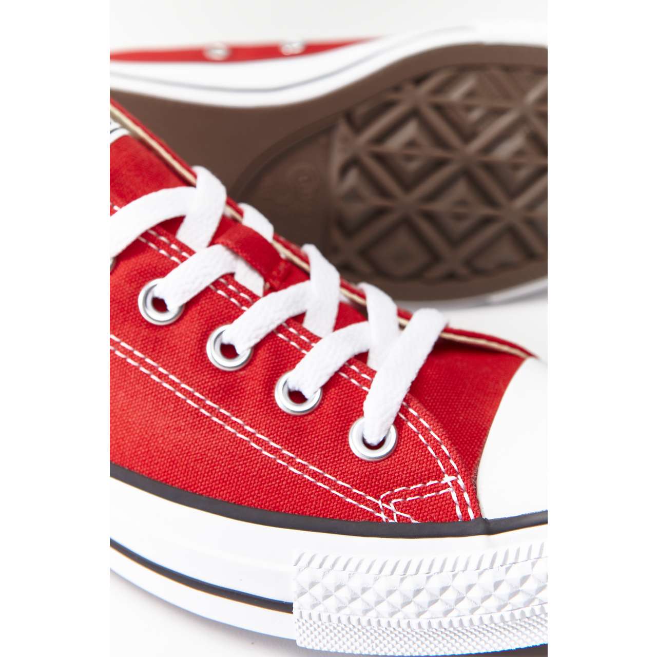 red and brown converse