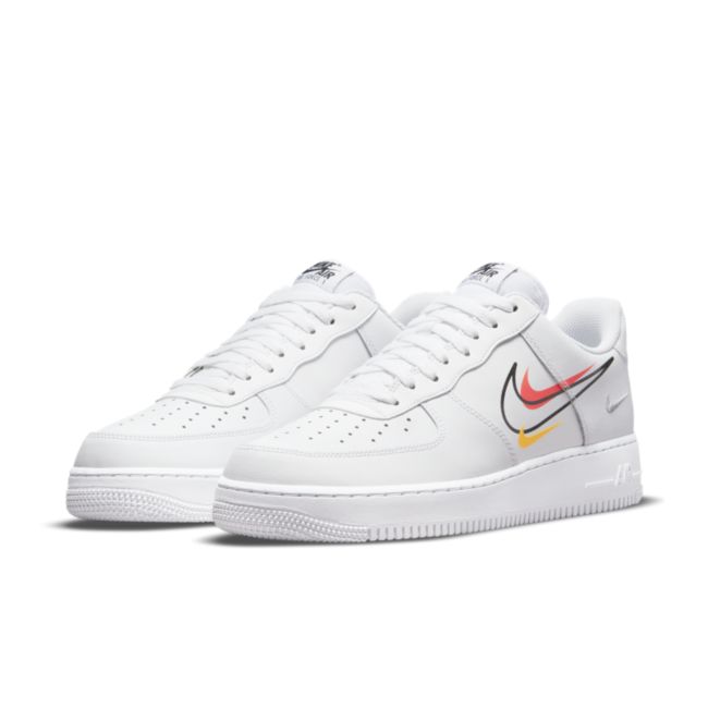 nike air force one low multi swoosh