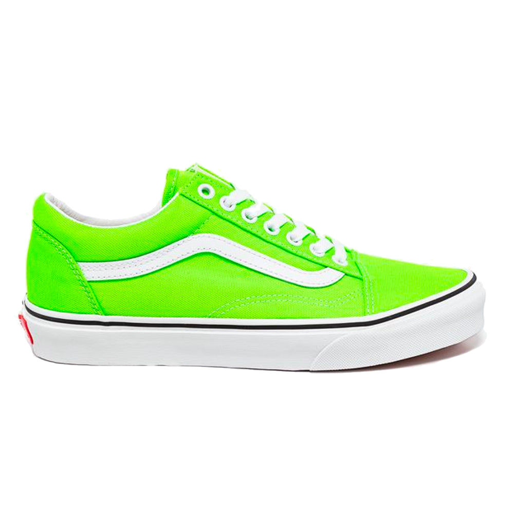 vans old skool lime green