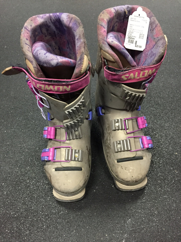 Salomon Evolution Gray 282mm Used Downhill Ski Boots – ELEVATESPORTING