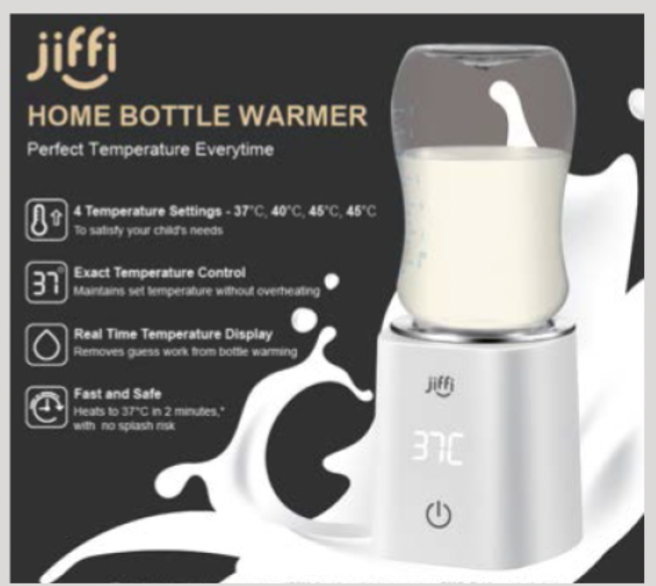 Jiffi Bottle Warmer - Home ( New & Updated)