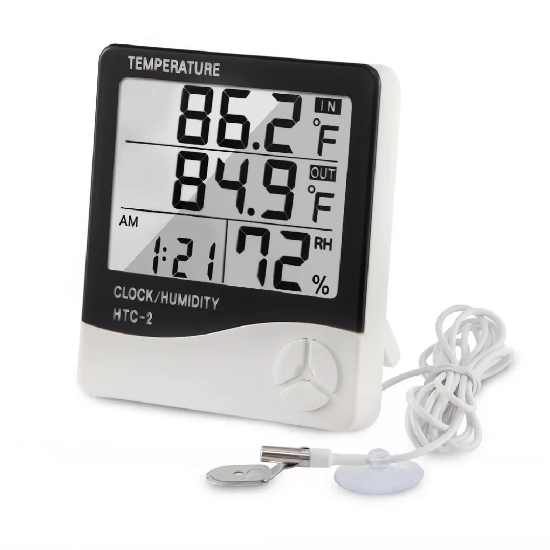 Digital Thermometer Hygrometer Indoor Outdoor