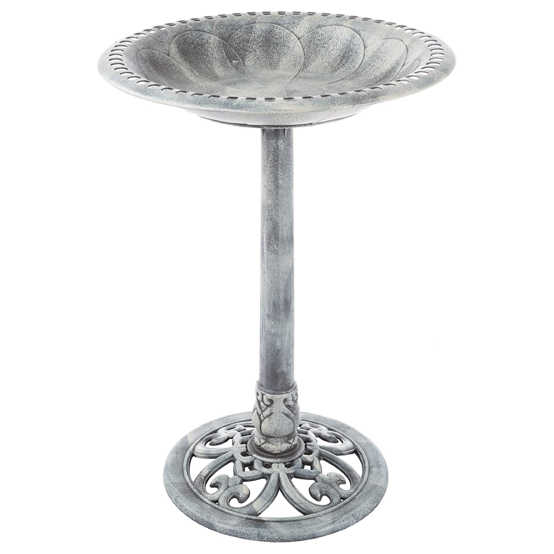 Pure Garden 50-LG1073 Antique Bird Bath II طاولة نافورة