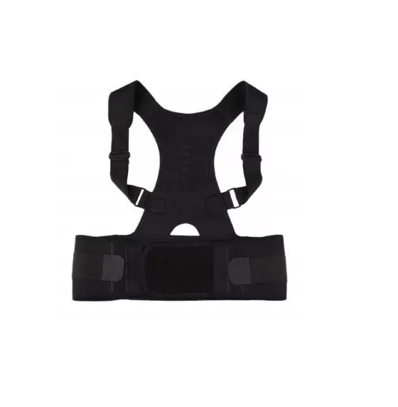 Back Support Belt, Black||حزام دعم الظهر