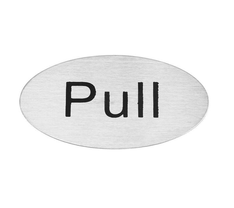 Push Pull Door Sign||اشارة ارشادية-دفع او سحب