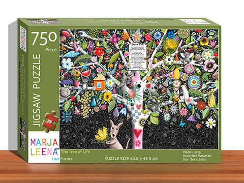 The tree  of life 750 piece jigsaw puzzle from Marja-Leena