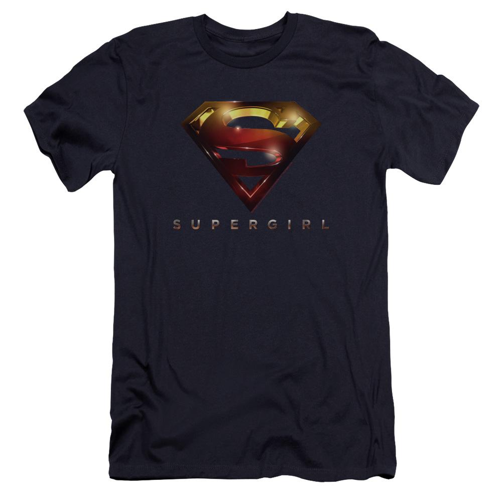 eksplicit feminin Svig Supergirl Logo Glare Adult T-Shirt – T-Shirt Play