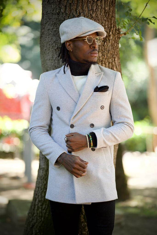 Beige Nubuck Blazer