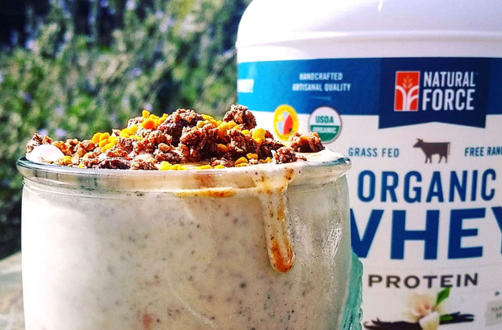 protein smoothie bowl