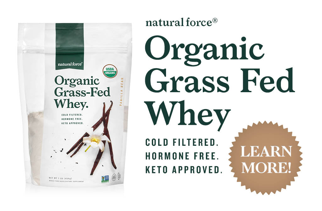 organic grass fed whey vanilla