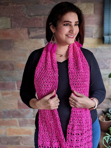 lightweight crochet scarf pattern