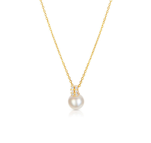 Clara Pink Edison pearl necklace – Komakai Hawaii