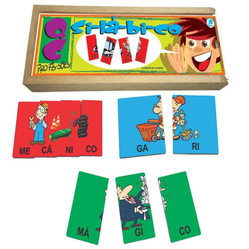 Quebra-Cabeça Cubos Chapeuzinho Vermelho - Jogo Infantil de Madeira