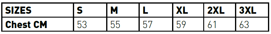 SIZING CHART