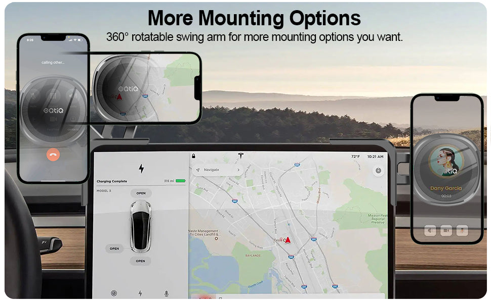 Phone Mount for Tesla Model 3 / Y Magnetic Car Phone Holder