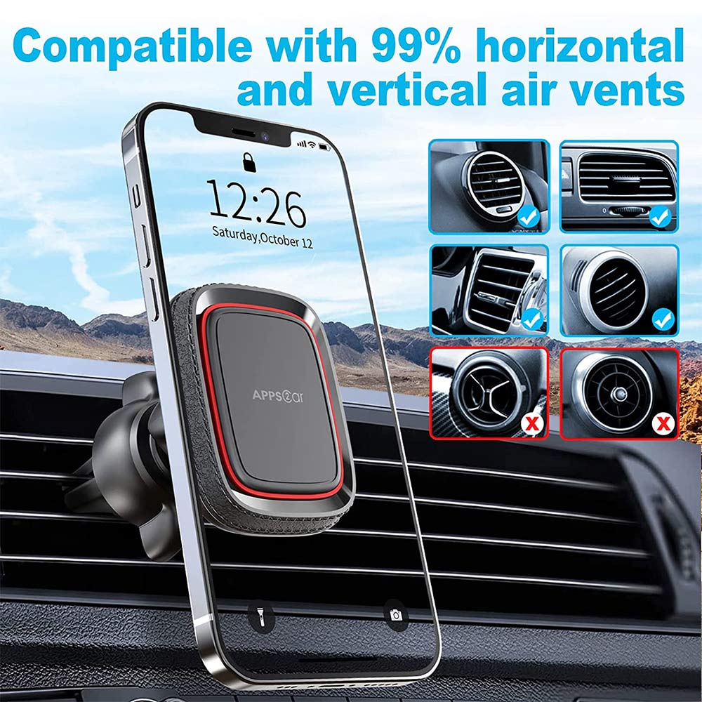 APPS2Car Strong Magnetic Car Mount Air Cell Phone Holder – APPS2Car Mount