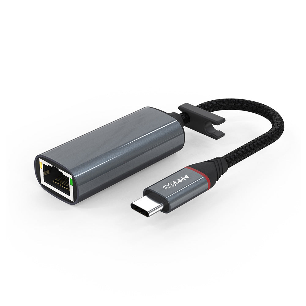 APPS2Car Aluminum USB-C To Gigabit Plug & USB-C RJ45 – APPS2Car Mount
