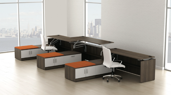 3 Person Workstations Typ Sw101 Ofgo Oc Interiors