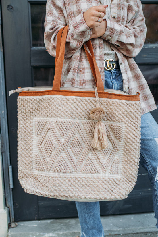 MyEA Bag woven straw shopper bag