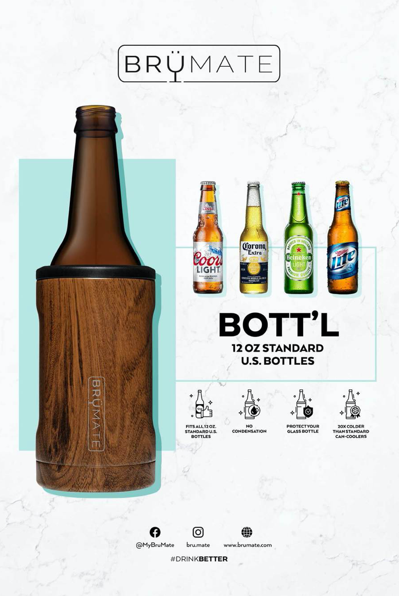 Brumate Hopsulator Bottle Cooler (12 oz. Bottles) – Wild About Me