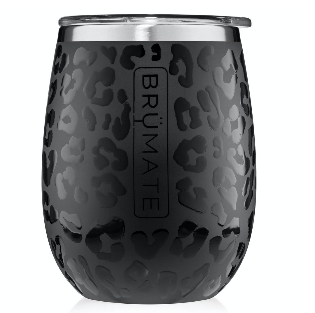 Brumate 40oz Era Handled Tumbler in Onyx Leopard