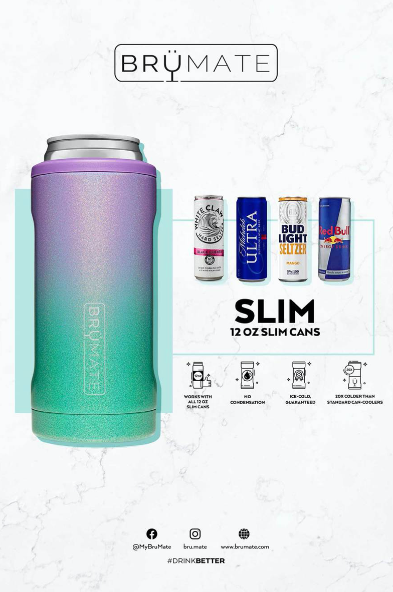 BruMate: HOPSULATOR SLIM  MATTE PECAN (12OZ SLIM CANS) – Sincerely Yours