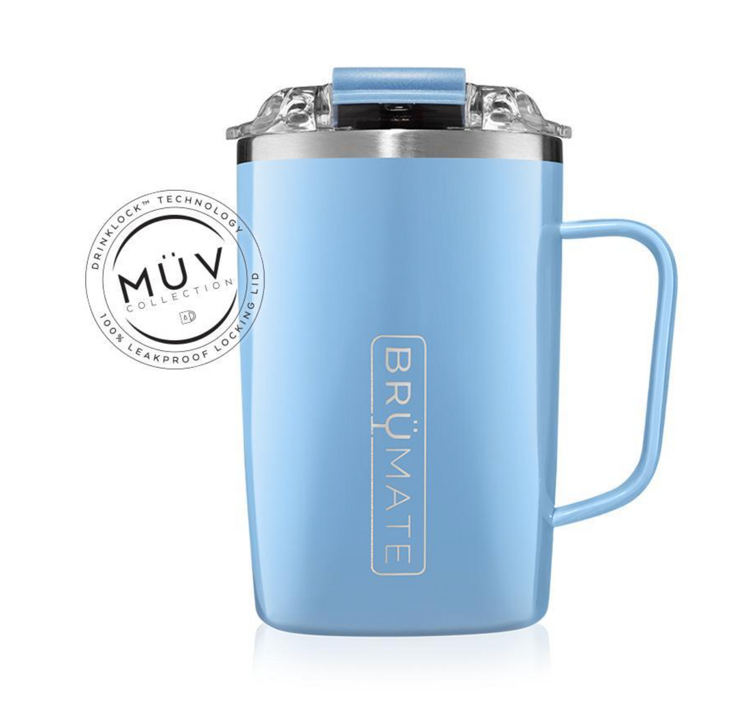 BruMate Toddy 16 oz Walnut BPA Free Vacuum Insulated Mug