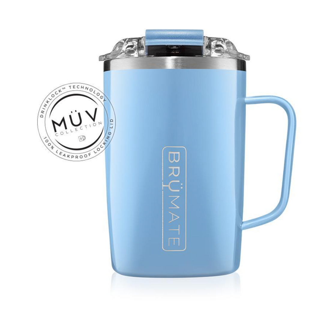 Brumate Toddy XL 32 oz Insulated Mug Leopard Gold MUV Leak Proof Lid BPA  Free 195429009083