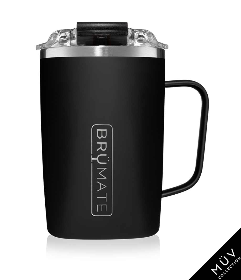 BruMate Toddy XL 32 oz Matte Clay BPA Free Insulated Mug