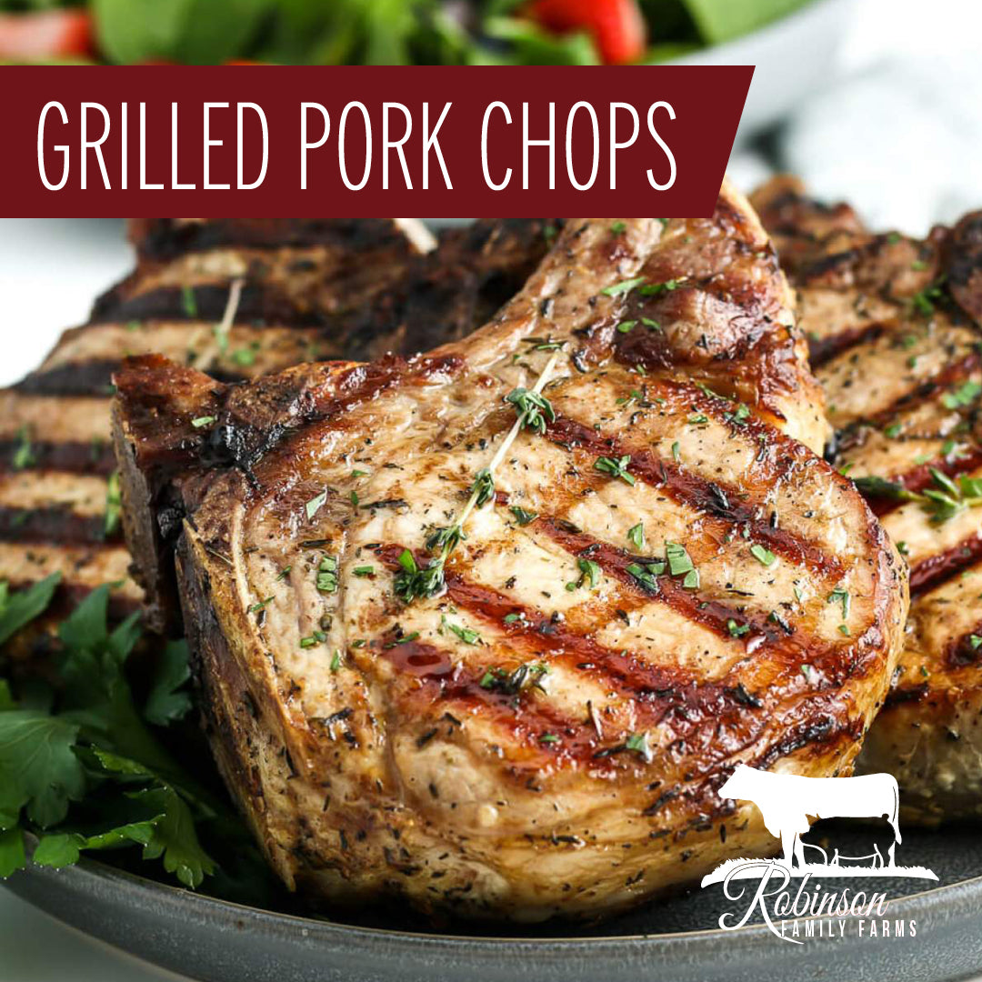 Grilled Honey Ginger Pork Chops – Robinson Family Farms