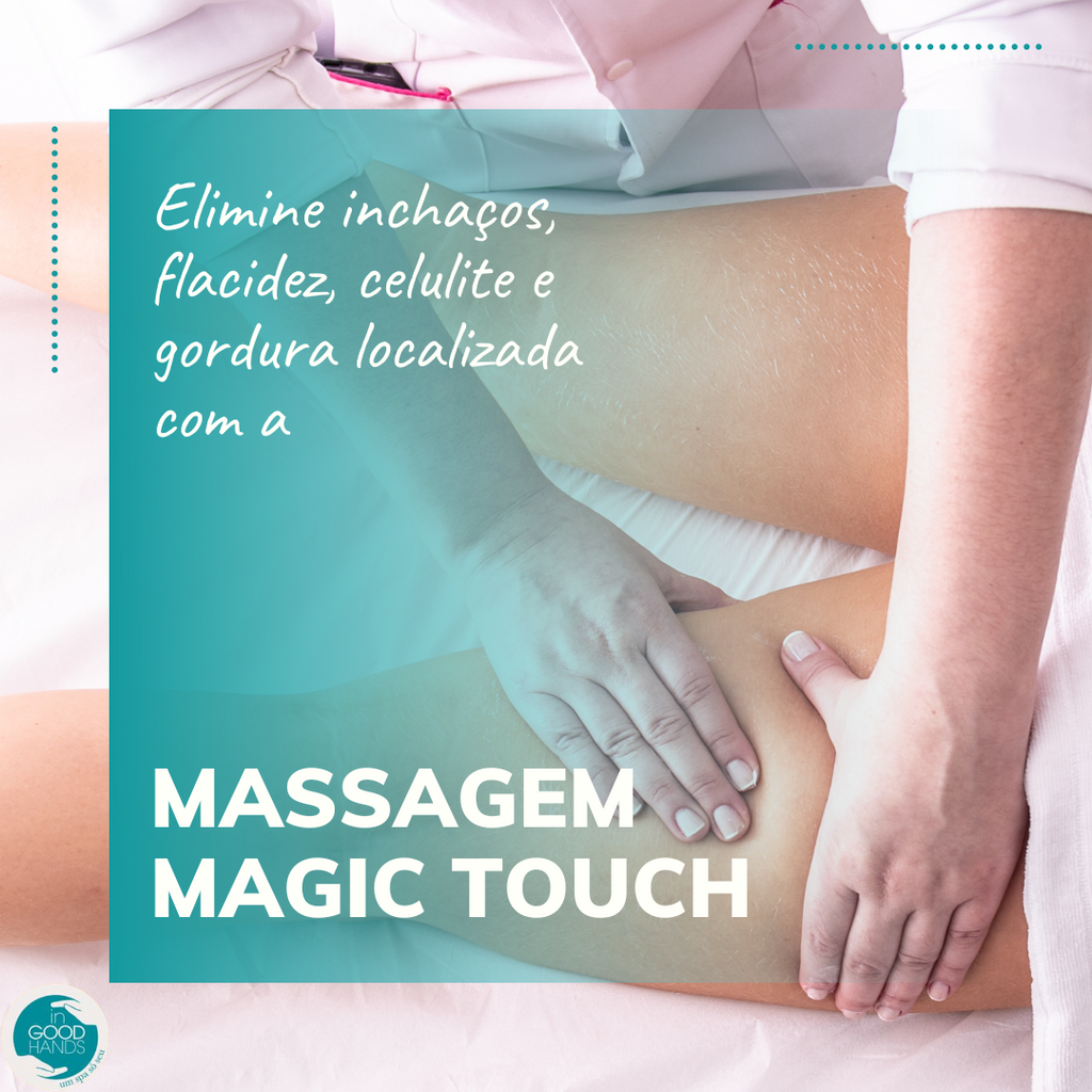 Massagem magic touch para gordura localizada
