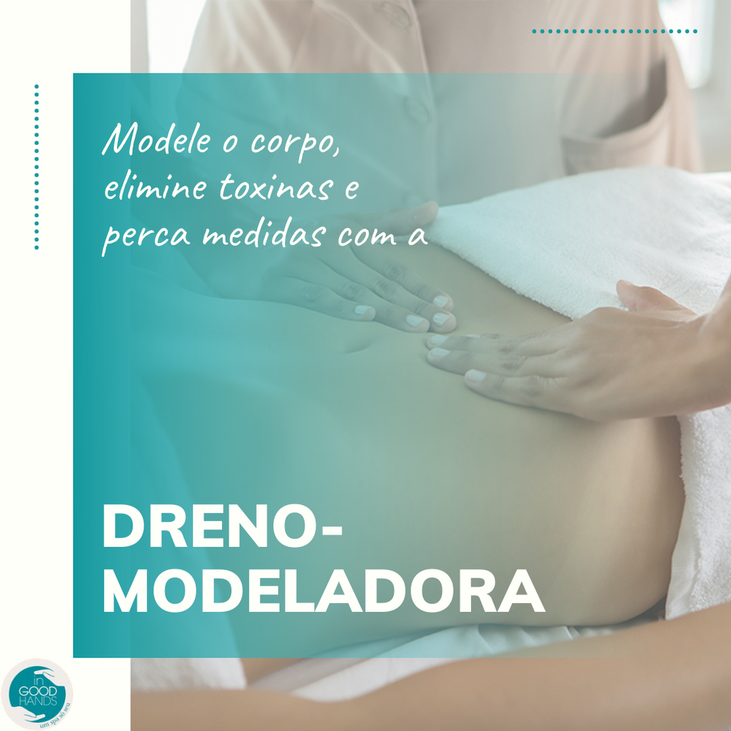 Massagem Dreno-modeladora para tratamento de gordura