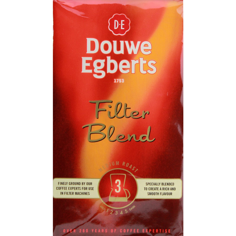 Douwe Douwe Egberts Filter Blend Ground Coffee Roast |