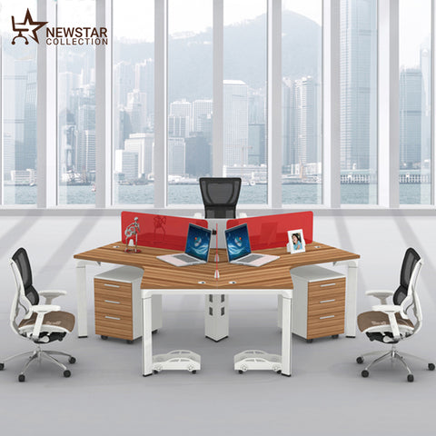 desk with meeting table