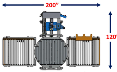 LT Automatic - Small Footprint Dimensions