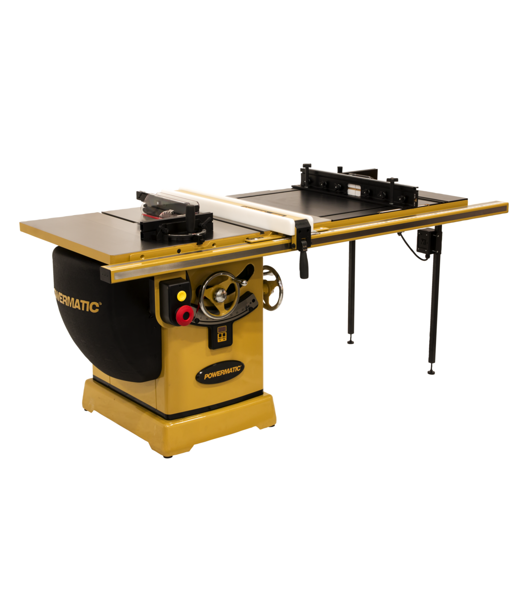 2000B table saw - 5HP 3PH 230/460V 50" RIP w/Accu-Fence & Router Lift