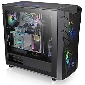 Thermaltake Commander C32 Tg Argb Atx Mid Tower Computer Chassis