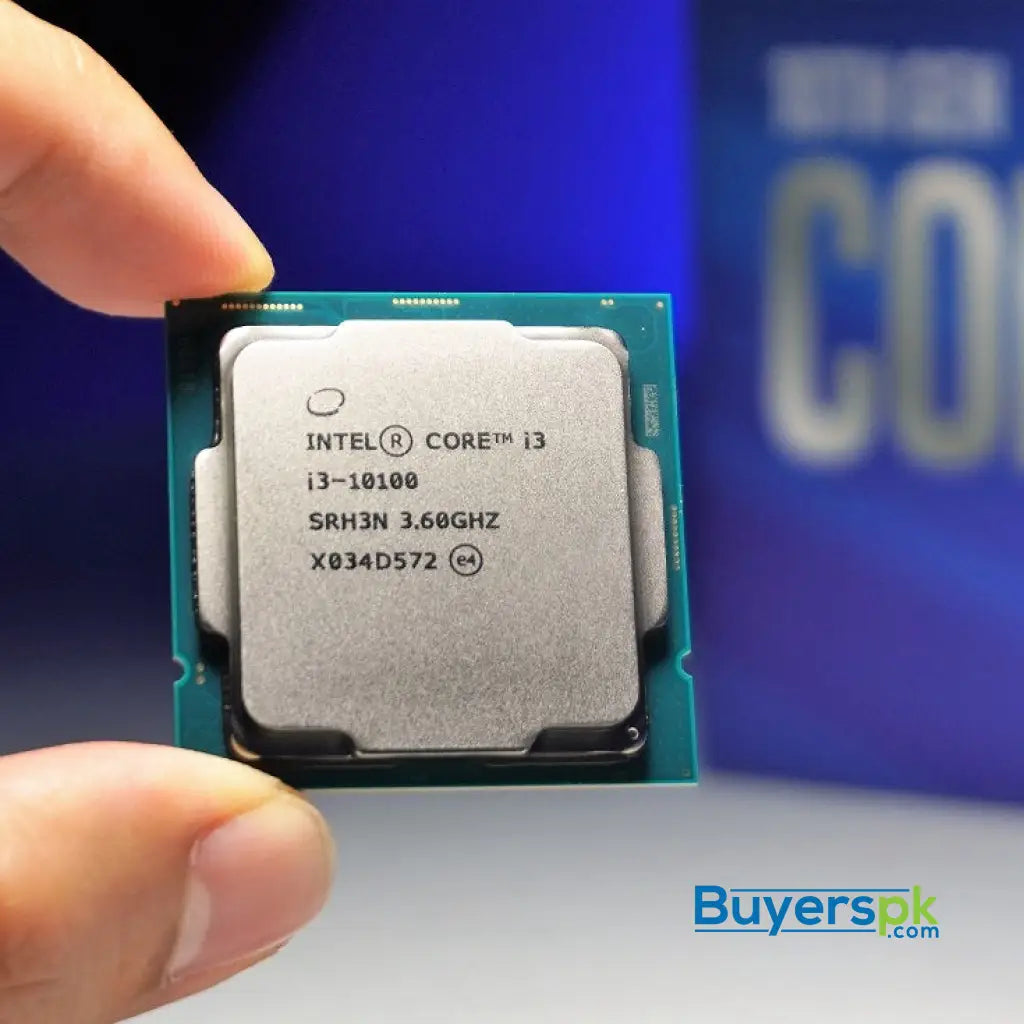 Intel Core i3-10100 CPU 3.6GHz (4.3GHz Turbo) LGA1200 10th Gen 4