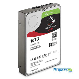 Seagate 10Tb Ironwolf Pro 7200Rpm Sata 6Gb/s 256Mb Cache 3.5-Inch