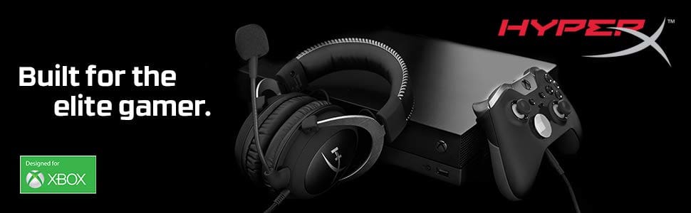 HyperX CloudX, Official Xbox Licensed Gaming Headset, Compatible with Xbox  One and Series X|S, Memory Foam Ear Cushions, Detachable Noise-Cancelling