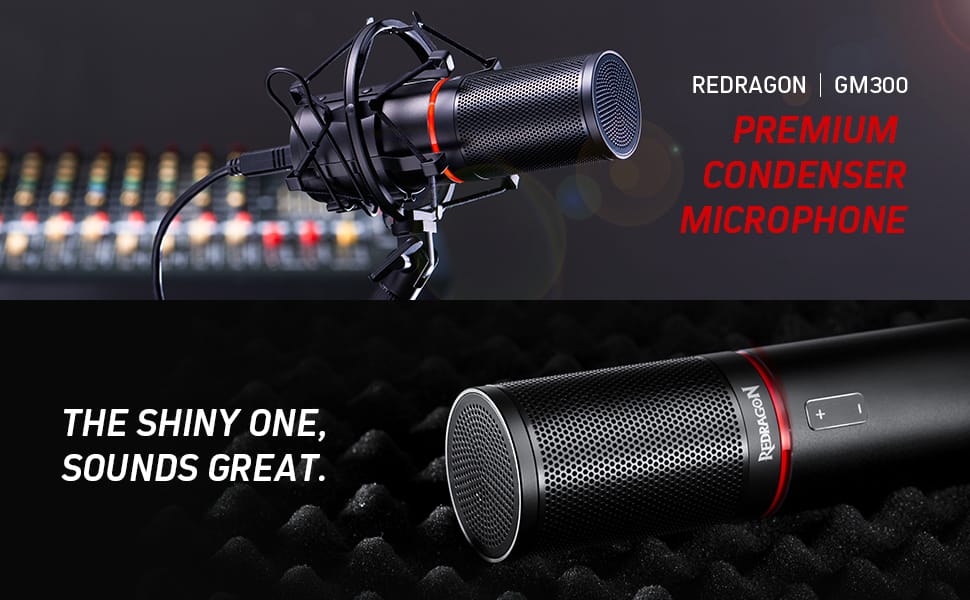 Redragon Blazar Gm300 Gaming Stream Microphone